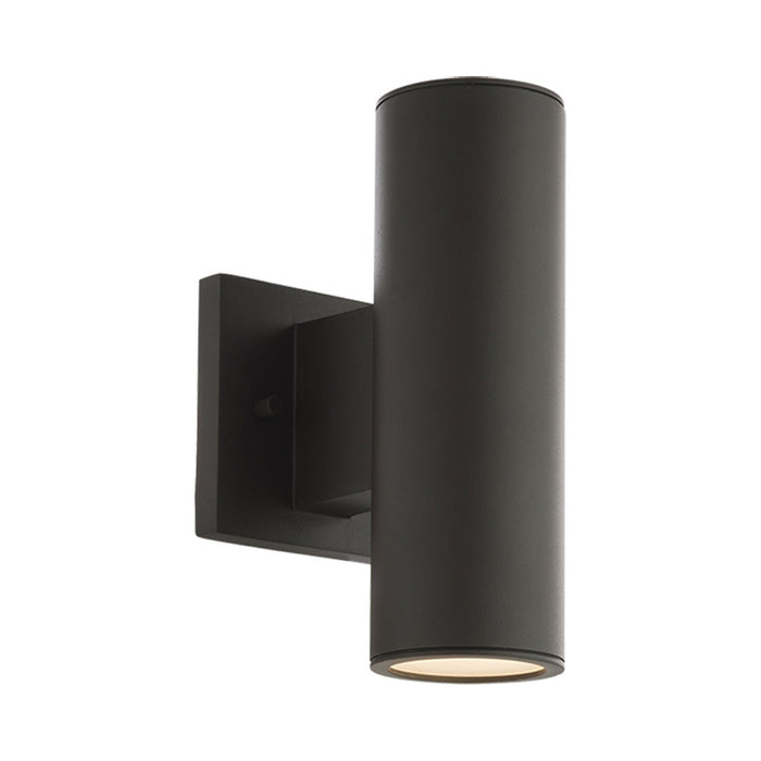Cylinder Outdoor LED Wall Light in Bronze (Large).