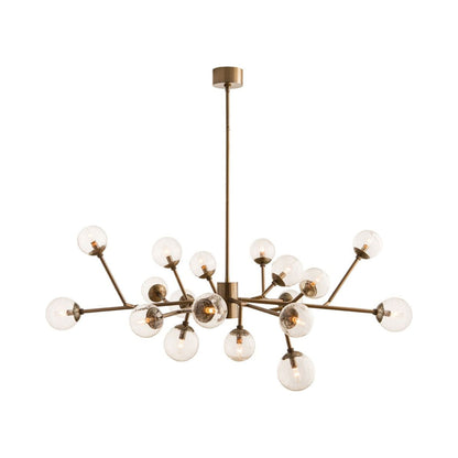 Dallas Chandelier in Vintage Brass(18-Light).