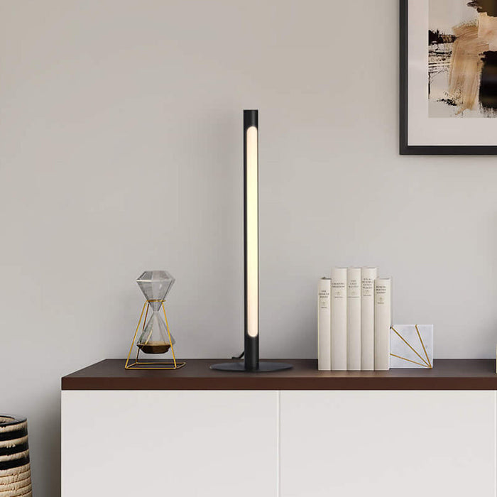 Axis LED Table Lamp in living room.
