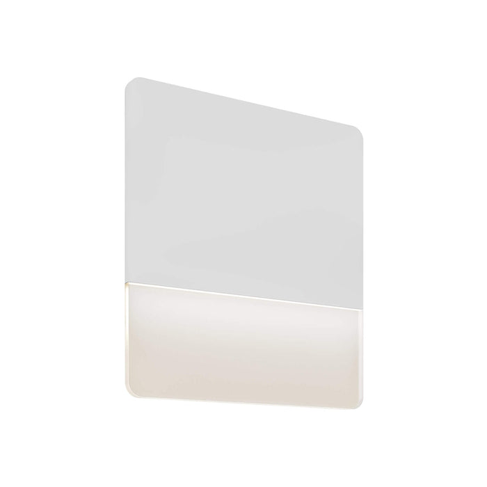 Alto Ultra Slim Outdoor LED Wall Light in White (Medium).