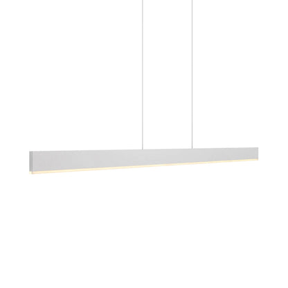 Beam Slim Linear LED Pendant Light in White (72-Inch).