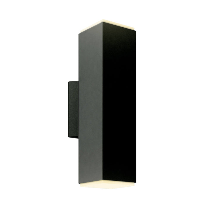 Brooklyn Outdoor LED Wall Light in Black.
