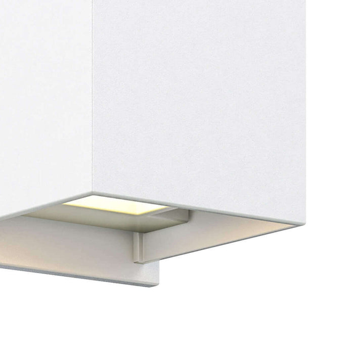 Cubix Square Outdoor LED Wall Light in Detail.