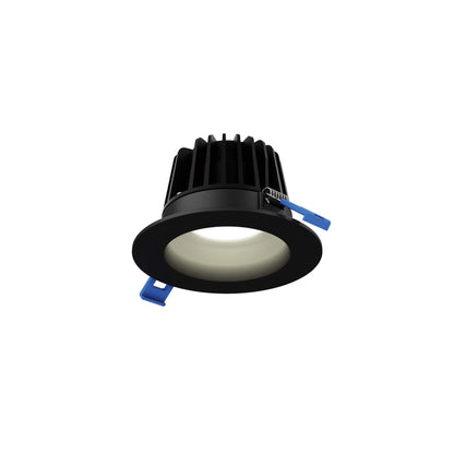 Element Indoor/Outdoor LED Recessed Light in Black (Medium/Round).