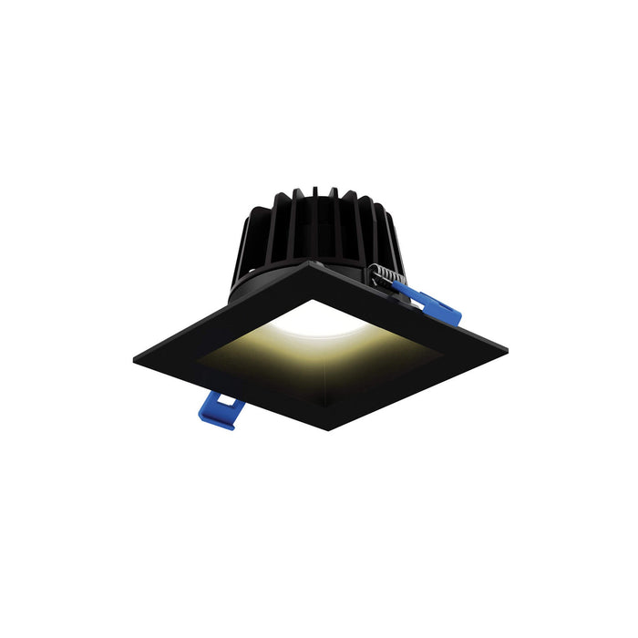 Element Indoor/Outdoor LED Recessed Light in Black (Medium/Square).