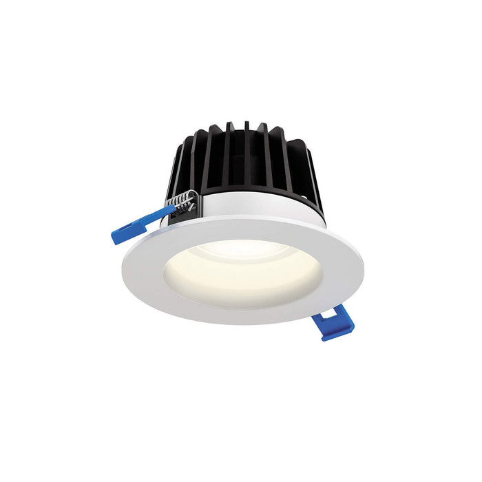 Element Indoor/Outdoor LED Recessed Light in White (Large/Round).