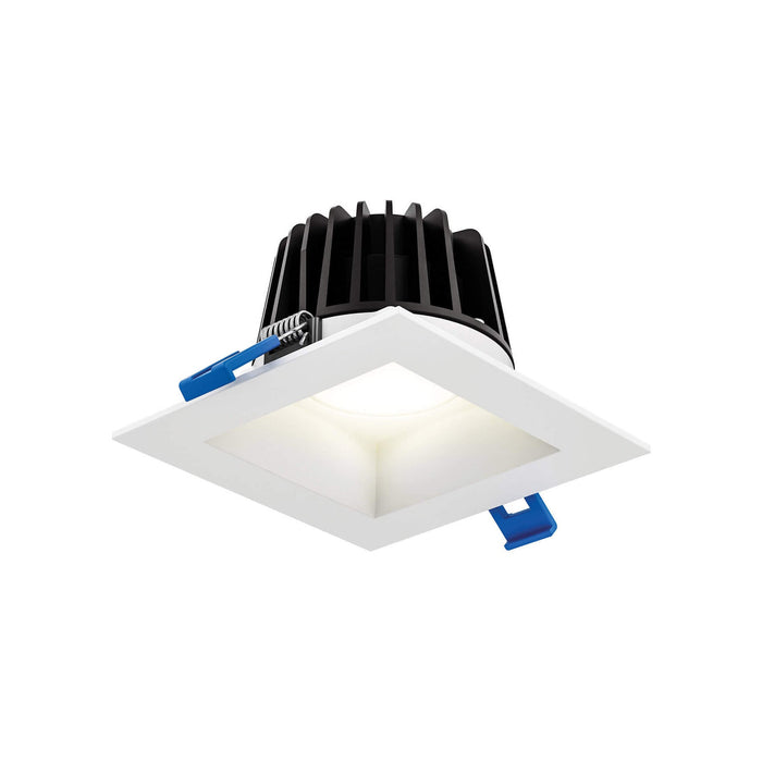 Element Indoor/Outdoor LED Recessed Light in White (Large/Square).