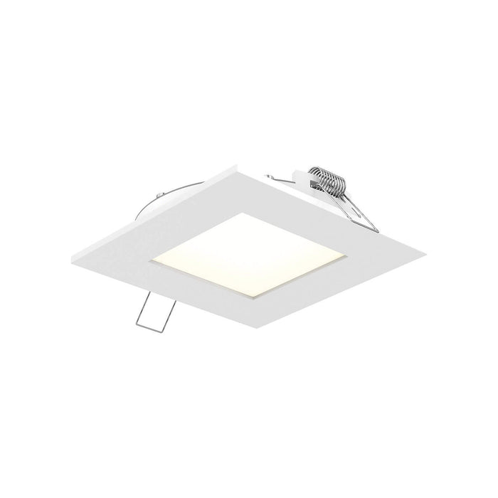 Excel CCT LED Recessed Panel Light in White (Square/Medium).