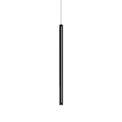 Linea CCT LED Pendant Light in Black (48-Inch).