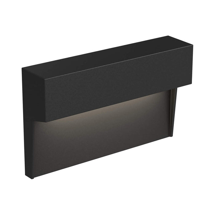 Marquee Horizontal LED Step Light in Black.
