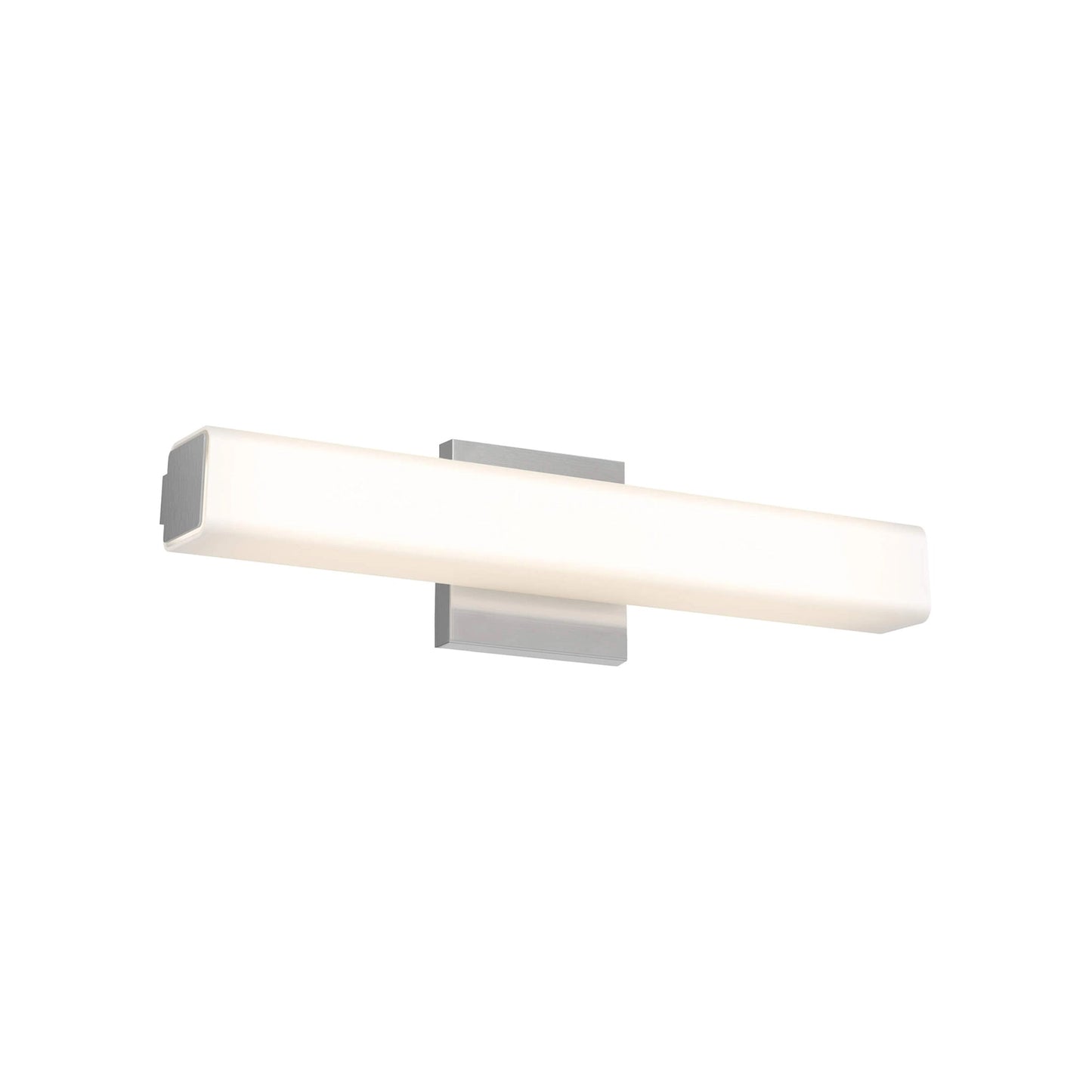 Nobel One LED Vanity Light in Satin Nickel (Small).