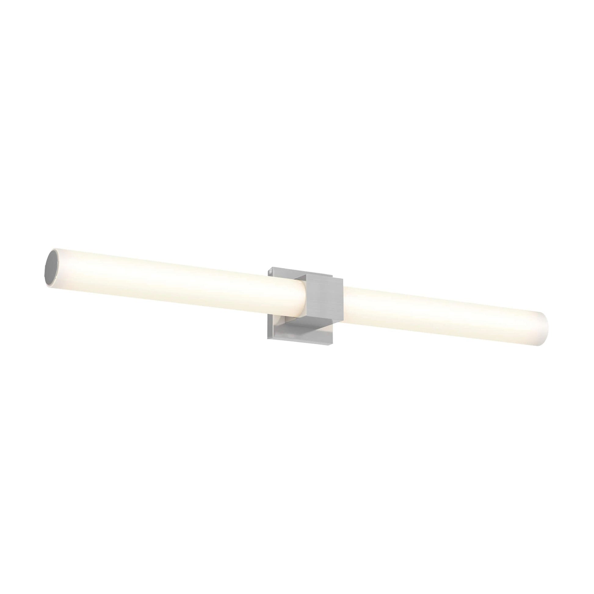 Nobel Two LED Vanity Light in Satin Nickel (Large).