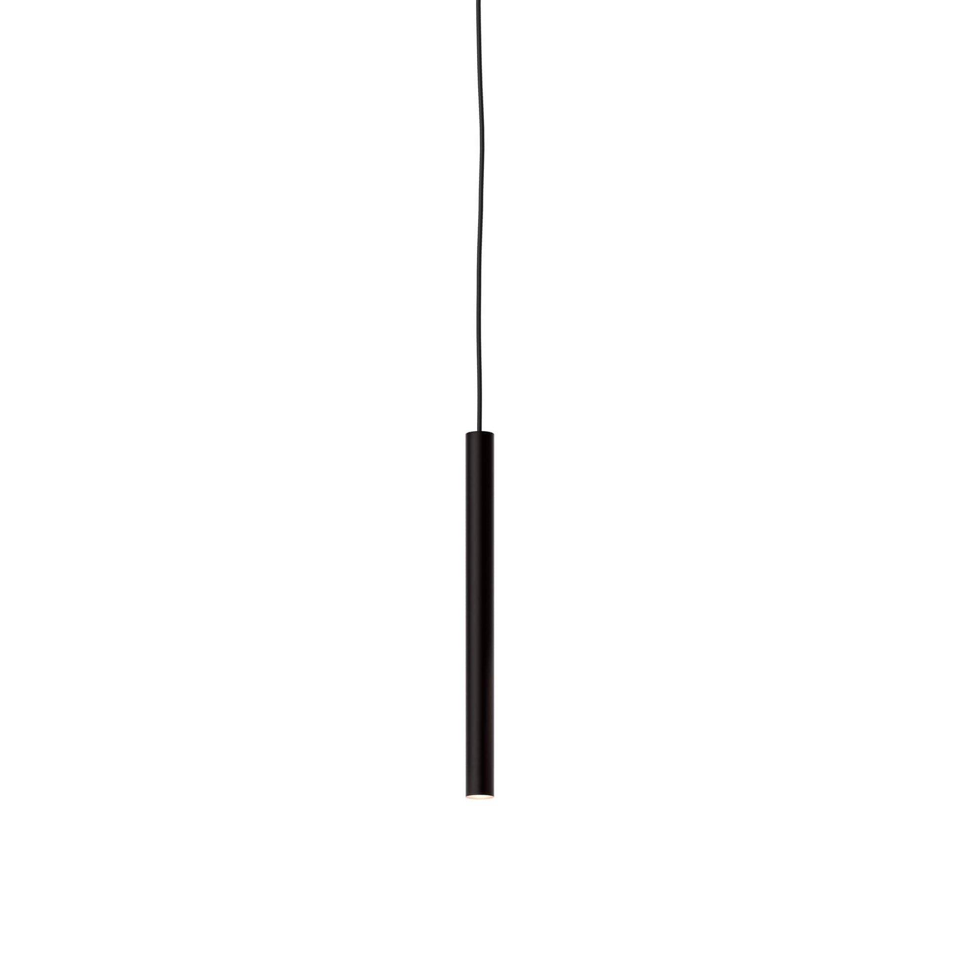 Nova LED Pendant Light in Black.