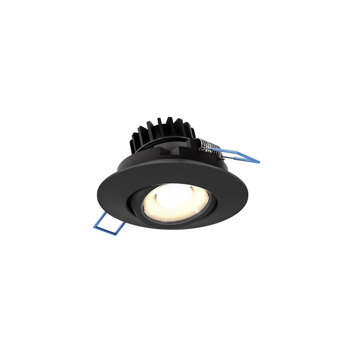 Scope LED Gimble Recessed Light in Black (Small/8W).