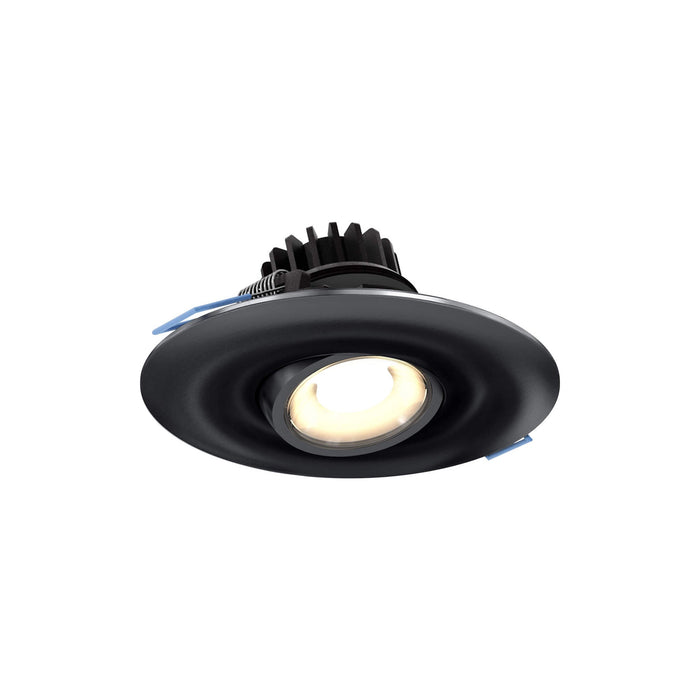Scope LED Gimble Recessed Light in Black (Medium/8W).