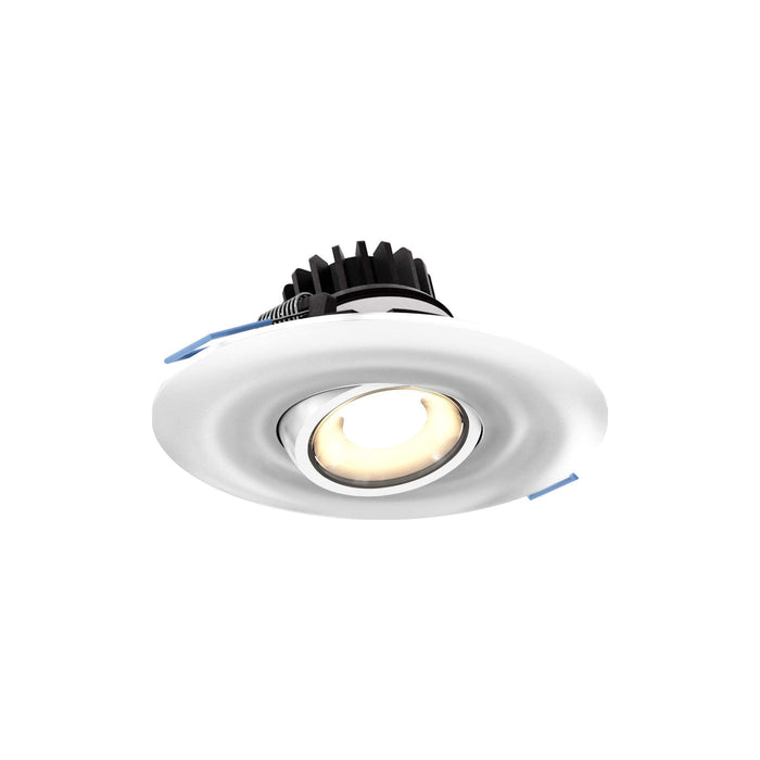 Scope LED Gimble Recessed Light in White (Medium/8W).