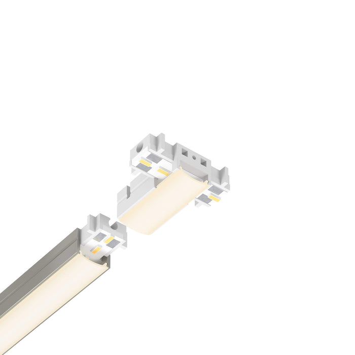 Linu LED Ultra Slim Linear Connector in T-Middle Connector.