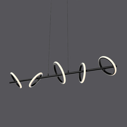 Olympia LED Linear Pendant Light in Detail.