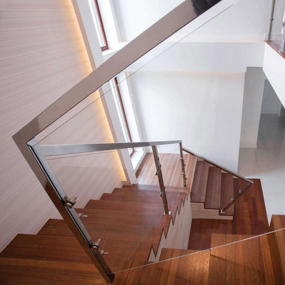 Powerled Linear Undercabinet Lighting in stair.