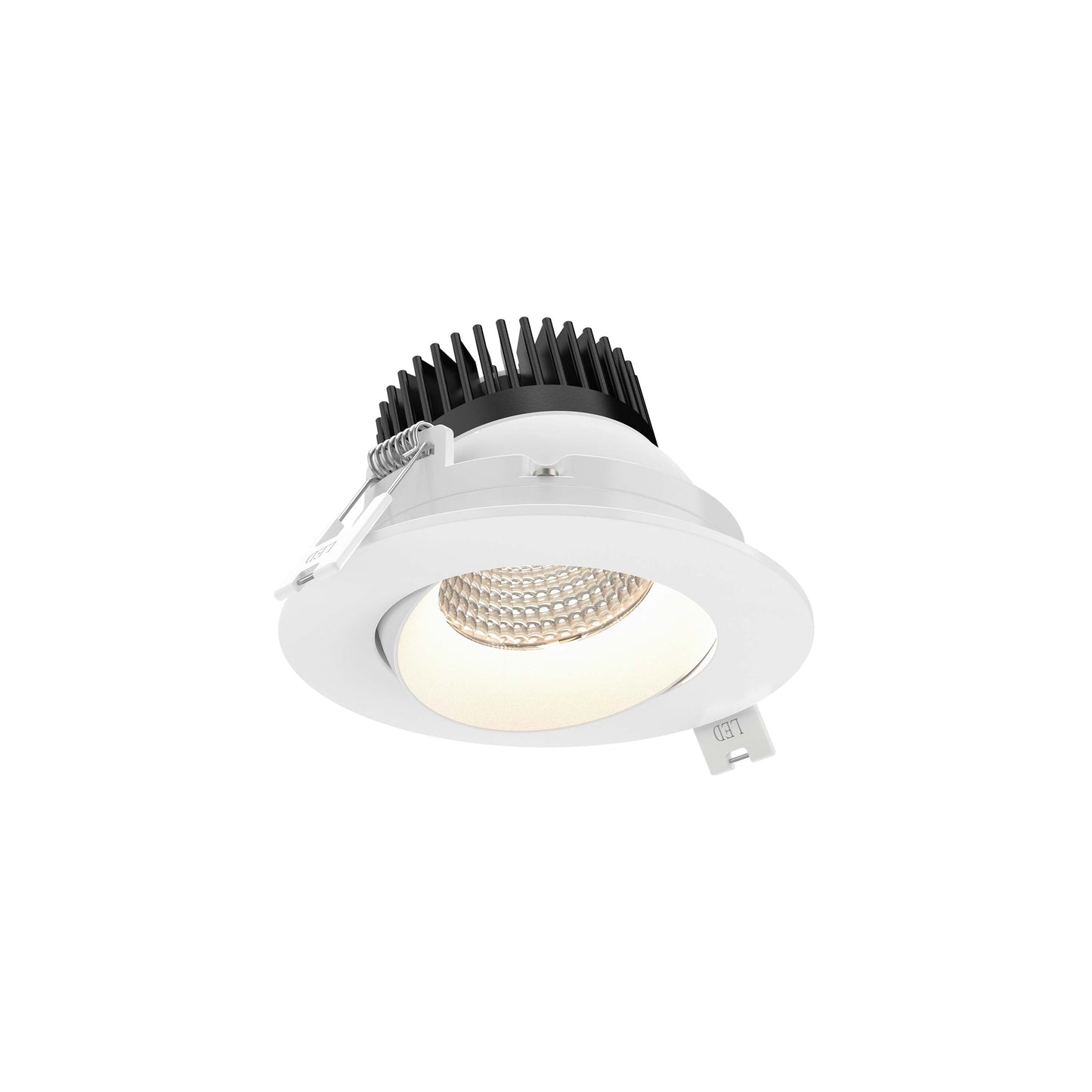 Revolve LED Recessed Down Light in White (1-Light/2.3-Inch).