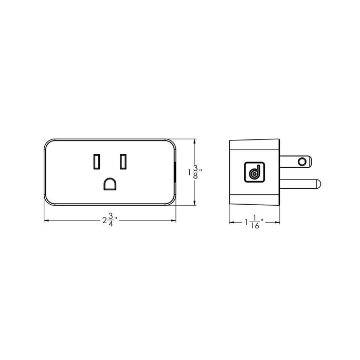 Smart Home Starter Pack - line drawing.