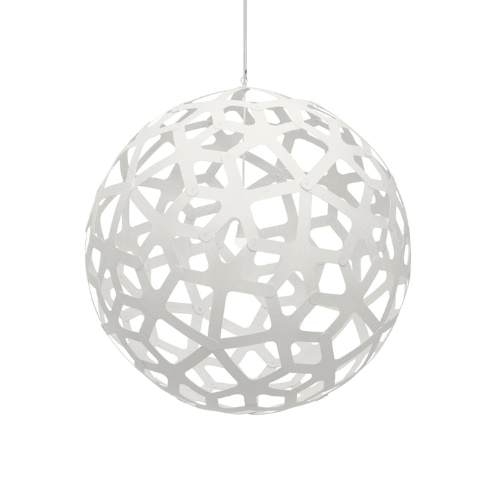 Coral Pendant Light in White/White (XX-Large).