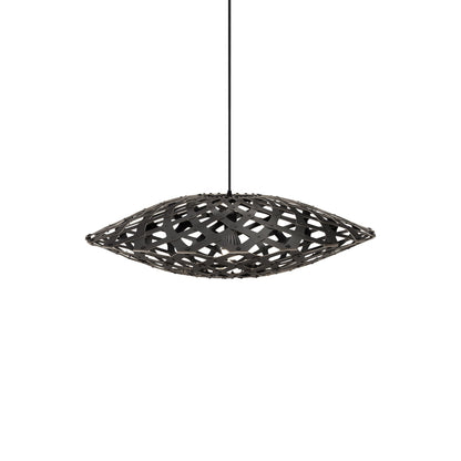 Flax Pendant Light in Black/Black (Small).