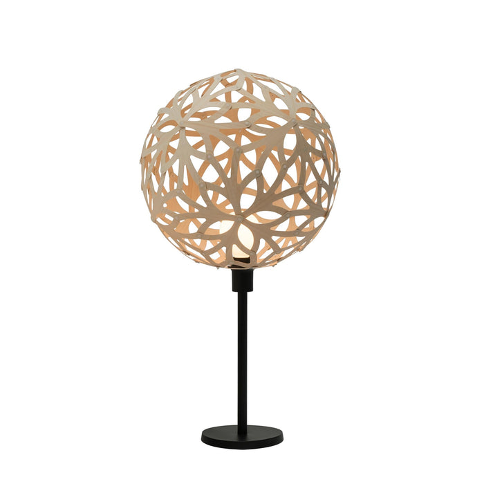 Floral Table Lamp in Bamboo/Bamboo.