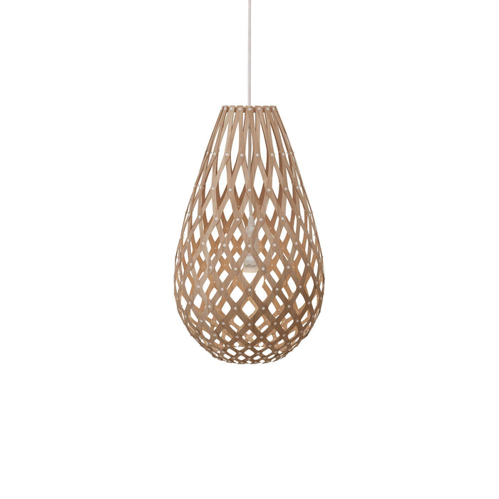 Koura Pendant Light in Bamboo/Bamboo (Medium).