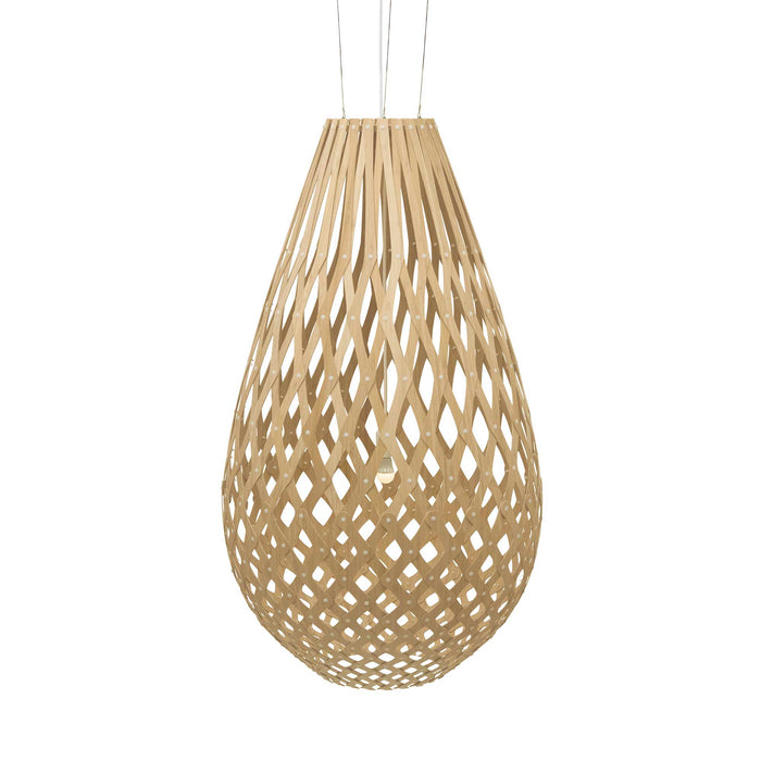 Koura Pendant Light in Bamboo/Bamboo (X-Large).