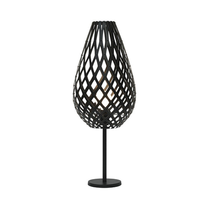 Koura Table Lamp in Black/Black.