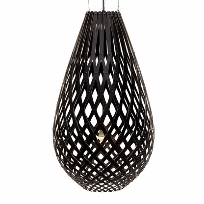 Koura XL Pendant Light in Black/Black (Medium).