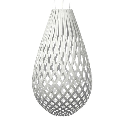 Koura XL Pendant Light in White/White (Medium).