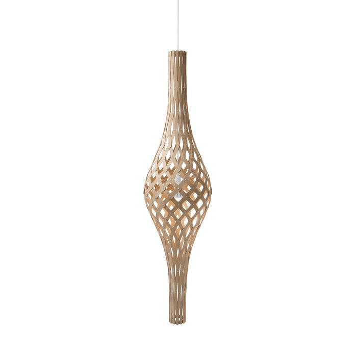 Nikau Full Pendant Light in Bamboo/Bamboo.