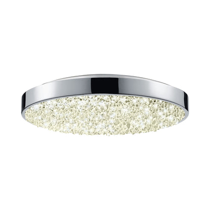 Dazzle Round LED Flush Mount Ceiling Light in Large.