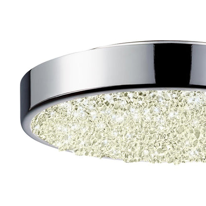 Dazzle Round LED Flush Mount Ceiling Light in Detail.