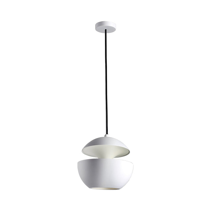 Here Comes the Sun LED Pendant Light in White/White (Small).