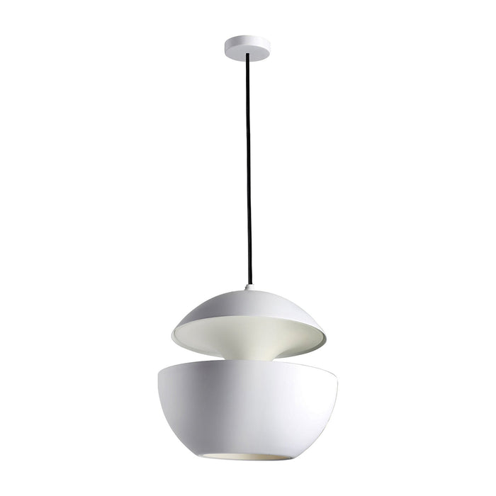 Here Comes the Sun LED Pendant Light in White/White (X-Large).