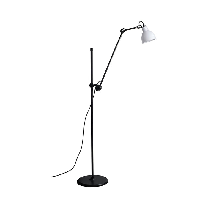 Lampe Gras N°215 LED Floor Lamp in Polycarbonate (Round Shade).