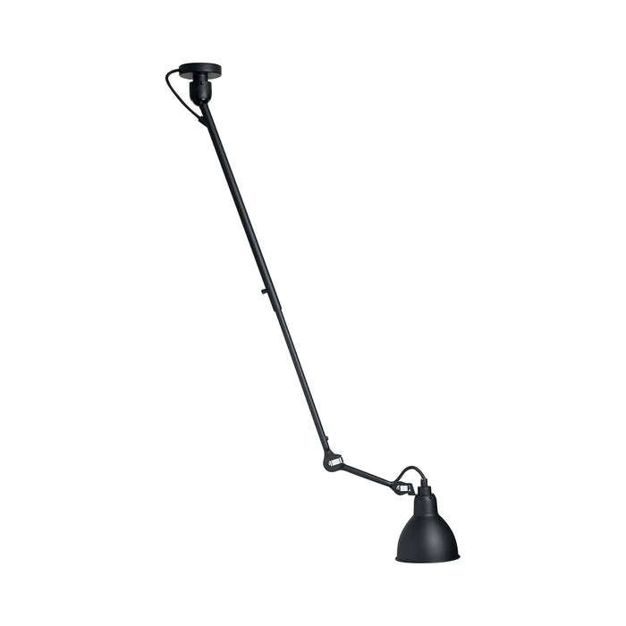 Lampe Gras N°302 LED Pendant Light in Black (Conic Shade).