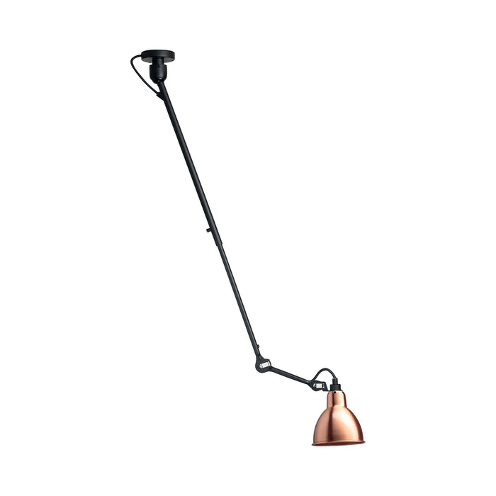 Lampe Gras N°302 LED Pendant Light in Copper (Round Shade).