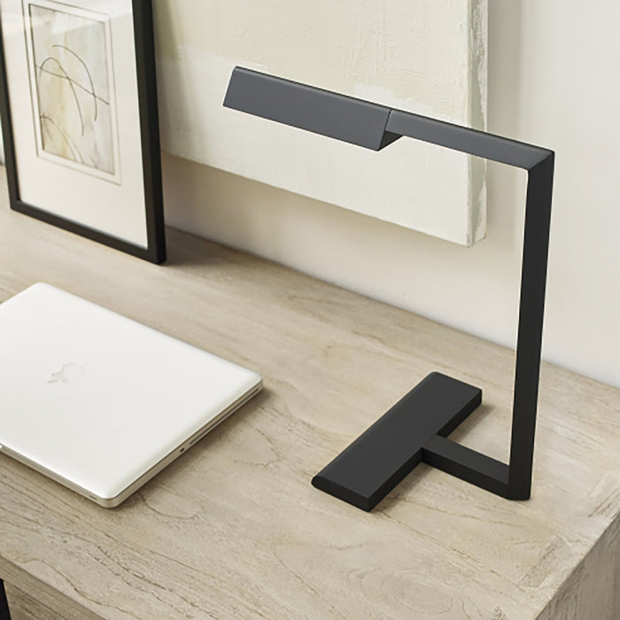 Dessau LED Table Lamp in office.