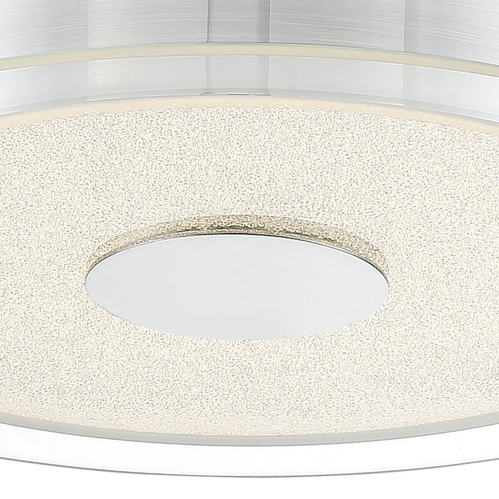 Diamond Dust LED Flush Mount Ceiling Light in Detail.