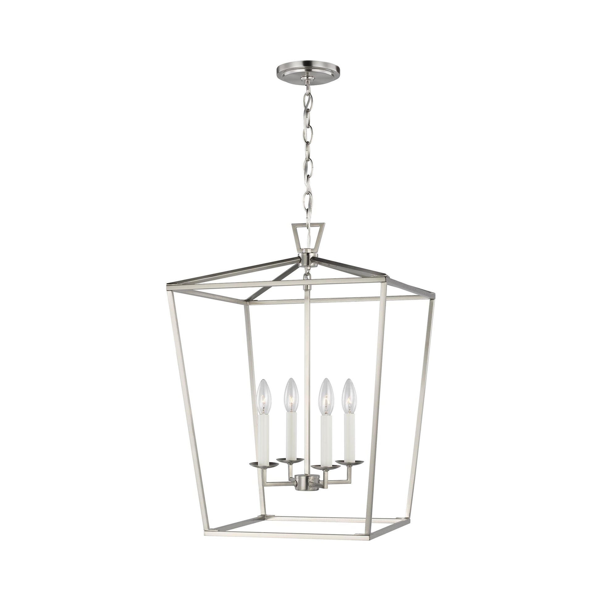 Dianna Pendant Light in Brushed Nickel (Large).