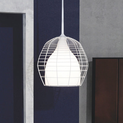 Cage Pendant Light in Detail.
