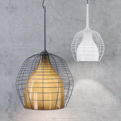 Cage Pendant Light in Detail.
