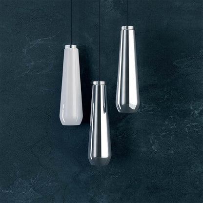 Glass Drop Pendant Light in Detail.