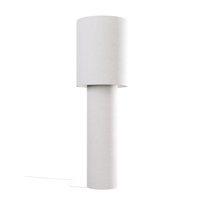 Pipe Floor Lamp in White (Large).