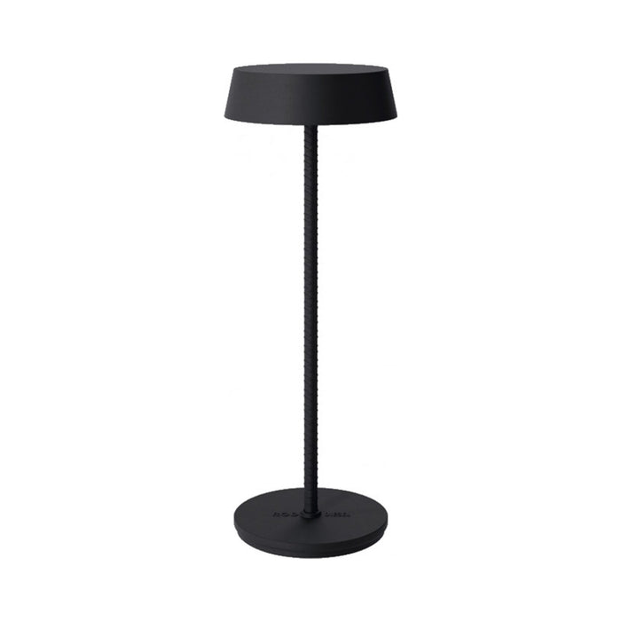 Rod Table Lamp in Dark Asphalt.