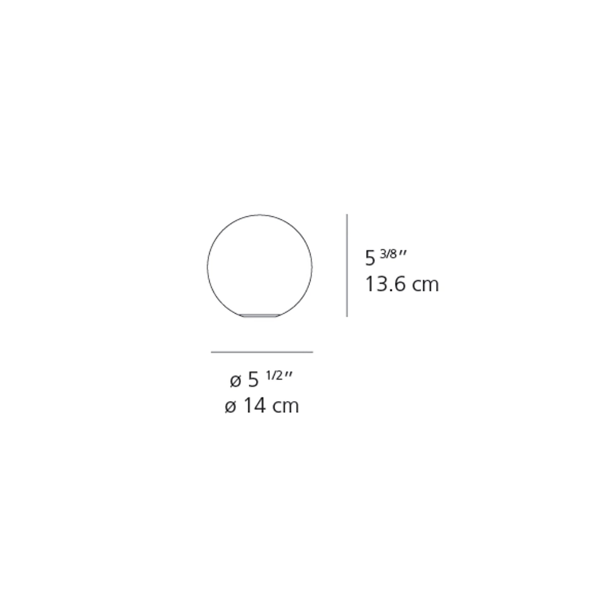 Dioscuri Table Lamp - line drawing.